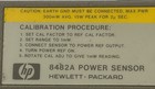 Hp  Hewlett Packard 8482a Power Sensor