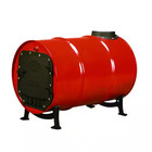 Barrel Stove Kit Door Leg Steel Drum Wood Heater Fireplace Converter Cast Iron