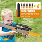 Combat Toy Gun For Nerf Sniper Darts  Soft Foam Bullets  Diy Assembly  Safe A   