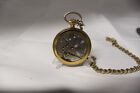 Vintage  Crawford 17 Jewel Pocket Swiss Made Watch Working With Chain
