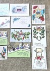 25 Vintage Antique Christmas Postcards