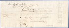 1836 German Jewish Bank W h l    S  Signed By Bank Founder Wolf Hajum Ladenburg