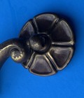 Antique Hardware Vintage Brass Mid Century Modern Mcm Drawer Pull  6 centers