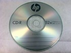 10-pack 52x Hp Logo Cd-r Blank Recordable Disc Media 80min Cake Box