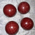 Vintage Essential Bocce Ball Set W  Bag