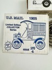 Mint 80s Vintage Ertl Lot Of 3 U s  Mail Walk-in Van Bank Runabout 1905 Delivery