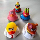 Sponge Bob Rubber Duck Set  5  Novelty Ducks Toys Jeep Bath Fun