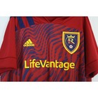 Adidas Real Salt Lake Jersey Men Medium Applewhite Mls Soccer Red Nwt Aeroready