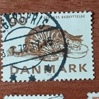 Denmark Set Of 14 Different Stamps Used F-vf