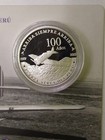 Per   Moneda Conmemorativa Centenario Fuerza A  rea Del Peru  Plata925