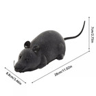 Remote Control Rc Rat Mouse Mice Wireless For Cat Dog Pet Toy Novelty Gift