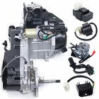 For 150cc 4-stroke Complete Engine Gy6 Scooter Atv Go Kart Motor Cvt Long Case