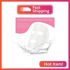 Maitys 200 Sheets Facial Plastic Mask Disposable Facial Sheet Mask Transparent F