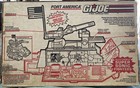 Vintage Hasbro 1991 Gi Joe Arah Fort America Mib Sealed Contents Mint Open Box