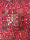 Antique Indian Embroidery Wall Hanging Tapestry Textile Art Boho Decor