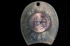 Vintage 1948-d Lucky Penny Brass Horseshoe Token Good Luck Charm Exonumia
