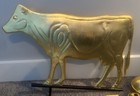 Cow Weathervane By Crosswinds Windvane Metal Aluminum 3d 22   499 