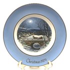 Dashing Through The Snow 7th Ed Avon 1979 Christmas Plate Enoch Wedgewood