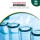 Moveland 100 Pcs 3ml Dropper Pipettes Essential Oil 3 Ml pack Of 100 