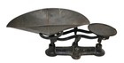 Antique Cast Iron Balance Scale Merchant Counter Vintage Rustic Farmhouse 13 