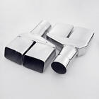 2 5  Inlet Quad  Square Out Exhaust Tips For Dodge Challenger 1970 71 72 73 74
