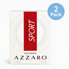 Azzaro Sport Eau De Toilette Spray 3 4oz For Men 2 Pack New