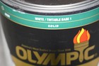 New  Olympic Elite Stain   Sealant Solid White 120 Fl Oz For Wood Waterproofing