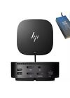 New Hp Usb-c G5 Essential Docking Station W  120w Adapter 75u68av   Aba Dock Usa