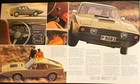 Mint Original  1971 Saab Sonett Lll Sales Brochure   not A Reprint 