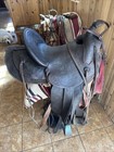 Old Visalia Stock Co  High Back Western Saddle D e walker 15     1920   s California