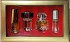 Estee Lauder Fragrance Treasures   4 Piece Mini Spray Perfume Set   New In Box 