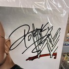The Rock Wwe Signed Autographed Photo Coa  inkauthenticated209