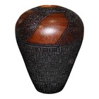 Hand Turned One Piece Wood Hand Carved Patterns Artist Signed Steve Hord