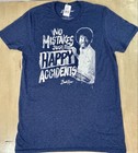 Bob Ross Men s Graphic T Shirt No Mistakes Just Happy Accidents Size Small New