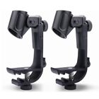 2pcs Adjustable Clip On Drum Snare Mount Microphone Mic Clamps Holder Clip N266