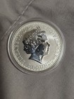 1999 Great Britain  2 Pounds  Britannia 1 Oz 95 8  Silver  Mintage 69 3k      