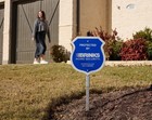 Brinks Security Yard Sign Stake Mounted    brand New   