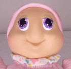 1995 Playskool Pink Gloworm - Works - Vintage 90 s Hasbro Glow Worm Light Plush