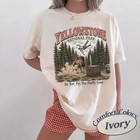 Do Not Pet The Fluffy Cows Shirt  Yellowstone T-shirt  A Bison And Tourist Tee