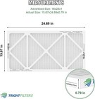 Trightfilters 16x25x1 Merv-8 Air Filter Pleated For Home Hvac Ac Furnace - 4pack