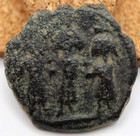 Roman Byzantine   Heraclius   Ae Follis   628-629   Cyzicus   Ry 19   Scarce
