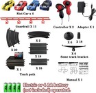 Slot Car Race Track Set Electric Powered Race Track Dual Racing Car Track Set