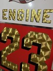 Fdny Engine 23 Vinyl Sign  reflective  