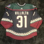 Matthew Villalta Game Worn Used Hockey Jersey Kings Reign Coyotes Roadrunners