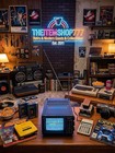 Retro Vintage Tv Tmk Portable Battery Powered Color Crt 5 In  Also Am-fm 1985