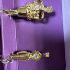 Queen Elizabeth Ii Golden Jubilee 2002  22ct Gold Plated Set Of 4 Spoons