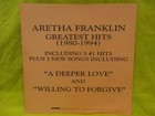 Aretha Franklin Greatest Hits 12  X 12  Record Store Promo Poster  
