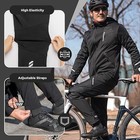 Rockbros Winter Cycling Pants For Men Thermal Windproof Mountain Road Bike Pants