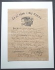 Civil War Soldier Archive     Battlefield Letter  Discharge Paper   Gar Service