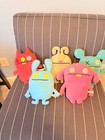 A Lot Of 20 Ugly Dolls  15 Large  5 Med  All Tags Included Except Ice-bat